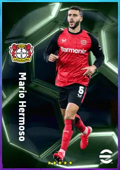 Mario Hermoso eFootball 2026 player card, 81 OVR CB
