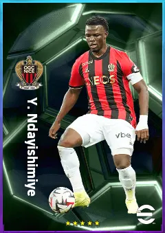 Y. Ndayishimiye eFootball 2026 player card, 80 OVR DMF