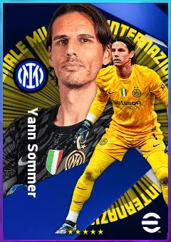 Yann Sommer eFootball 2026 player card, 83 OVR GK