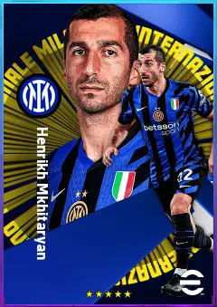 Henrikh Mkhitaryan eFootball 2026 player card, 81 OVR AMF