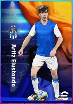 Aritz Elustondo eFootball 2026 player card, 81 OVR RB