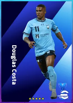 Douglas Costa eFootball 2026 player card, 79 OVR RWF