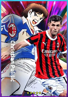 Christian Pulišić eFootball 2026 player card, 83 OVR LWF