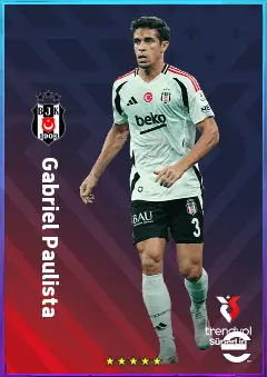 Gabriel Paulista eFootball 2026 player card, 80 OVR CB