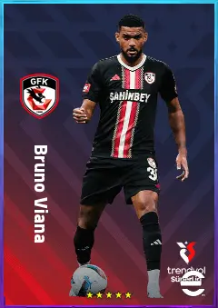 Bruno Viana eFootball 2026 player card, 78 OVR CB