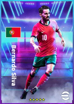 Bernardo Silva eFootball 2026 player card, 84 OVR AMF