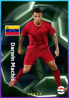 Darwin Machís eFootball 2026 player card, 79 OVR LWF