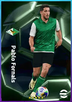 Pablo Fornals eFootball 2026 player card, 80 OVR LMF
