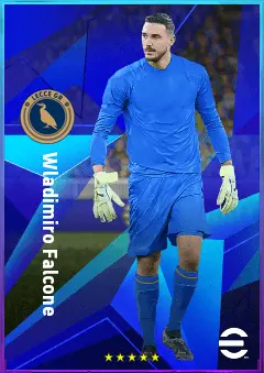 Wladimiro Falcone eFootball 2026 player card, 81 OVR GK