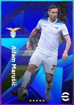 Adam Marušić eFootball 2026 player card, 80 OVR LB