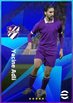 Yacine Adli eFootball 2026 player card, 81 OVR CMF