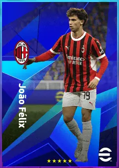 João Félix eFootball 2026 player card, 82 OVR LWF