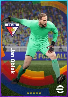 Jan Oblak eFootball 2026 player card, 85 OVR GK