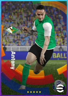 Antony eFootball 2026 player card, 81 OVR RWF