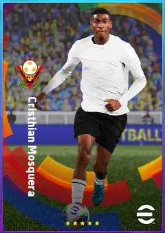Cristhian Mosquera eFootball 2026 player card, 83 OVR CB