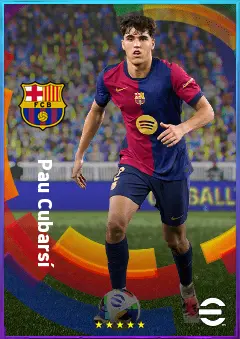 Pau Cubarsí eFootball 2026 player card, 85 OVR CB