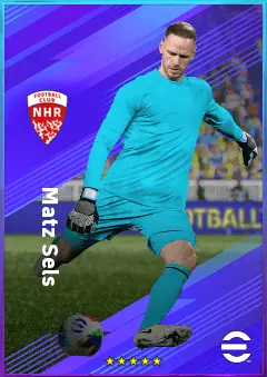 Matz Sels eFootball 2026 player card, 81 OVR GK