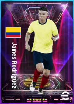James Rodríguez eFootball 2026 player card, 79 OVR AMF