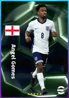 Angel Gomes eFootball 2026 player card, 81 OVR CMF