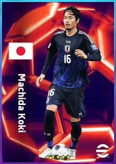 Machida Koki eFootball 2026 player card, 79 OVR CB