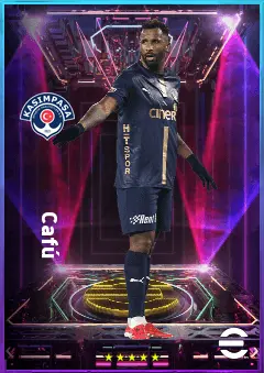 Cafú eFootball 2026 player card, 76 OVR CMF