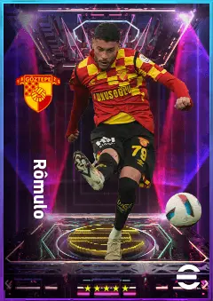 Rômulo eFootball 2026 player card, 78 OVR CF