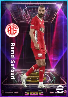 Ramzi Safouri eFootball 2026 player card, 75 OVR AMF