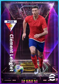 Clément Lenglet eFootball 2026 player card, 81 OVR CB