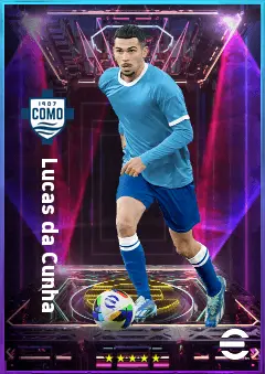 Lucas da Cunha eFootball 2026 player card, 79 OVR LWF