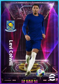 Levi Colwill eFootball 2026 player card, 82 OVR CB