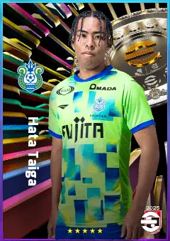 Hata Taiga eFootball 2026 player card, 77 OVR LB