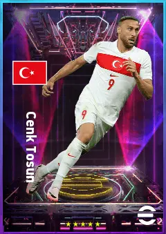 Cenk Tosun eFootball 2026 player card, 78 OVR CF