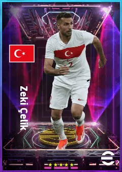 Zeki Çelik eFootball 2026 player card, 79 OVR RB