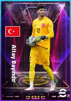 Altay Bayındır eFootball 2026 player card, 80 OVR GK