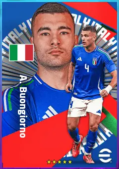A. Buongiorno eFootball 2026 player card, 81 OVR CB