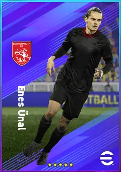 Enes Ünal eFootball 2026 player card, 80 OVR CF