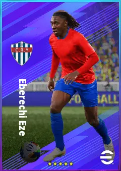 Eberechi Eze eFootball 2026 player card, 82 OVR AMF