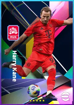 Harry Kane eFootball 2026 player card, 85 OVR CF