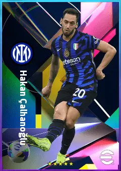 Hakan Çalhanoğlu eFootball 2026 player card, 83 OVR CMF
