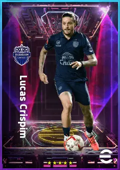 Lucas Crispim eFootball 2026 player card, 79 OVR AMF