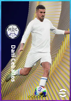 Dani Ceballos eFootball 2026 player card, 80 OVR CMF