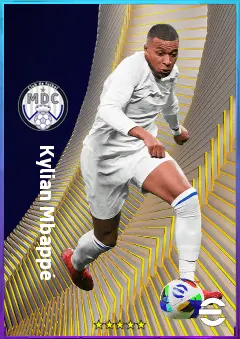 Kylian Mbappé eFootball 2026 player card, 86 OVR CF