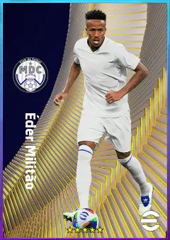 Éder Militão eFootball 2026 player card, 84 OVR CB