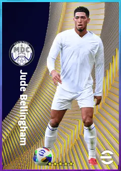 Jude Bellingham eFootball 2026 player card, 85 OVR AMF