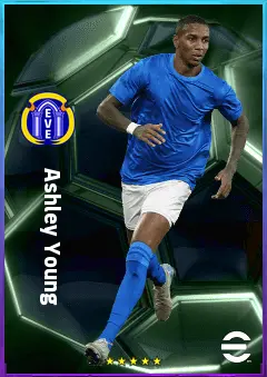Ashley Young eFootball 2026 player card, 79 OVR RB