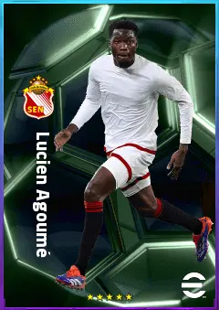 Lucien Agoumé eFootball 2026 player card, 79 OVR DMF