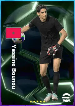Yassine Bounou eFootball 2026 player card, 84 OVR GK