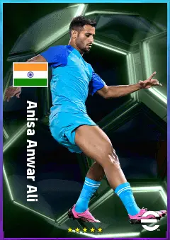 Anisa Anwar Ali eFootball 2026 player card, 76 OVR CB