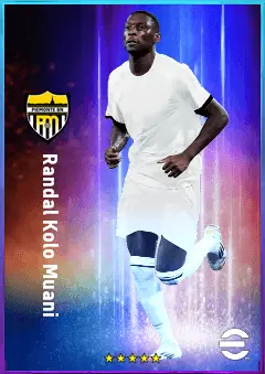 Randal Kolo Muani eFootball 2026 player card, 82 OVR CF