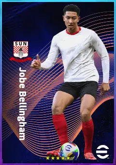 Jobe Bellingham eFootball 2026 player card, 81 OVR CMF